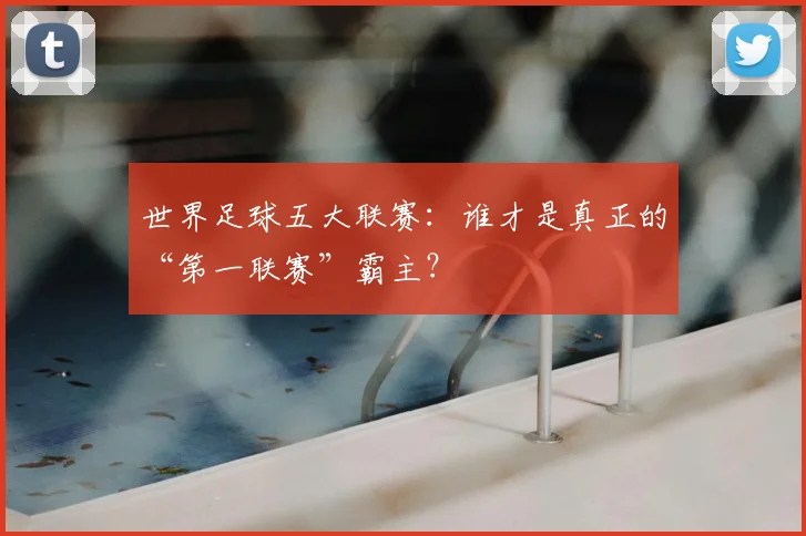 世界足球五大联赛:谁才是真正的“第一联赛”霸主?